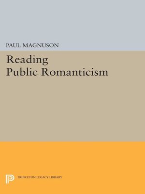 cover image of Reading Public Romanticism